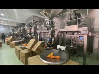 multi-head weighing and packaging machine Máquina de pesaje y envasado multicabezal WA+8618114084211