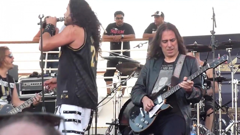 Soto w Russel Allen Stand Up Monsters of Rock Cruise 2017