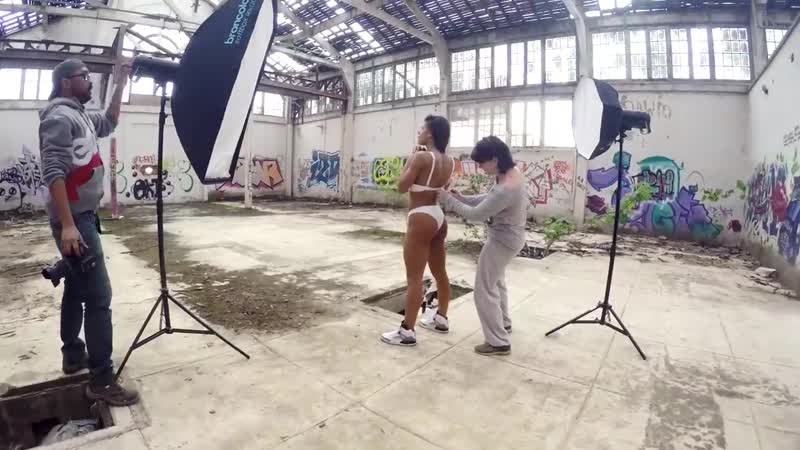BTS Smoke Grenades Fitness Photo Shoot X Ophélie