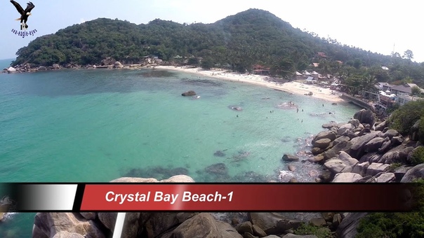 Crystal Bay, Koh Samui Thailand overflown with my