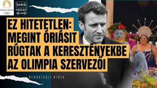 Ez hihetetlen: mg egyet rgtak a keresztnyekbe a prizsi olimpia szervezi | Rendkvli hrek