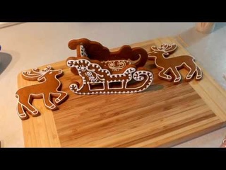 Пряники САНИ и ОЛЕНИ Пряники На Новый Год