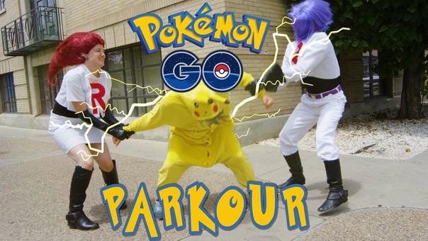 Pokémon GO Meets PARKOUR in REAL